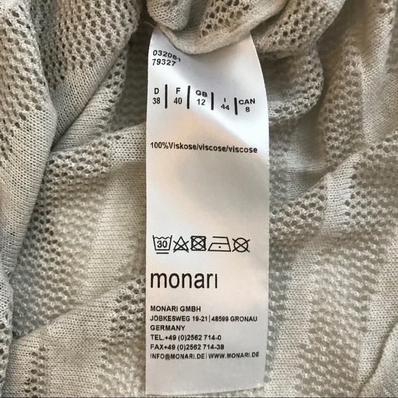 Monari cream top with metal beading - Picture 5 of 9